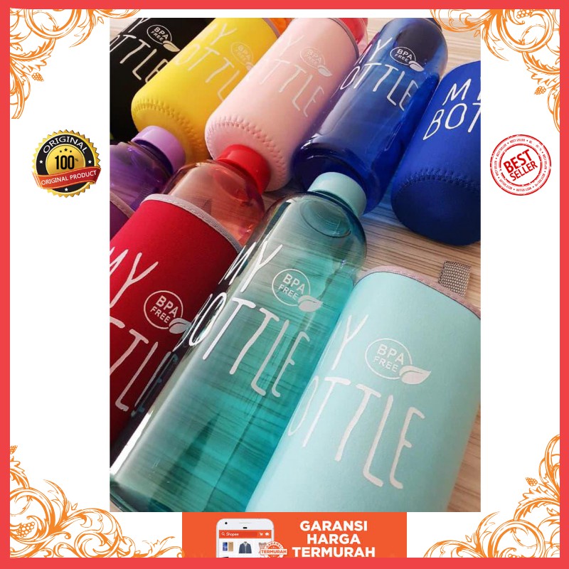 BOTOL MINUM/BOTOL TRANSPARAN/BOTOL MINUM MURAH/BOTOL MINUM TUPPERWARE/BOTOL MINUMAN/TEMPAT AIR