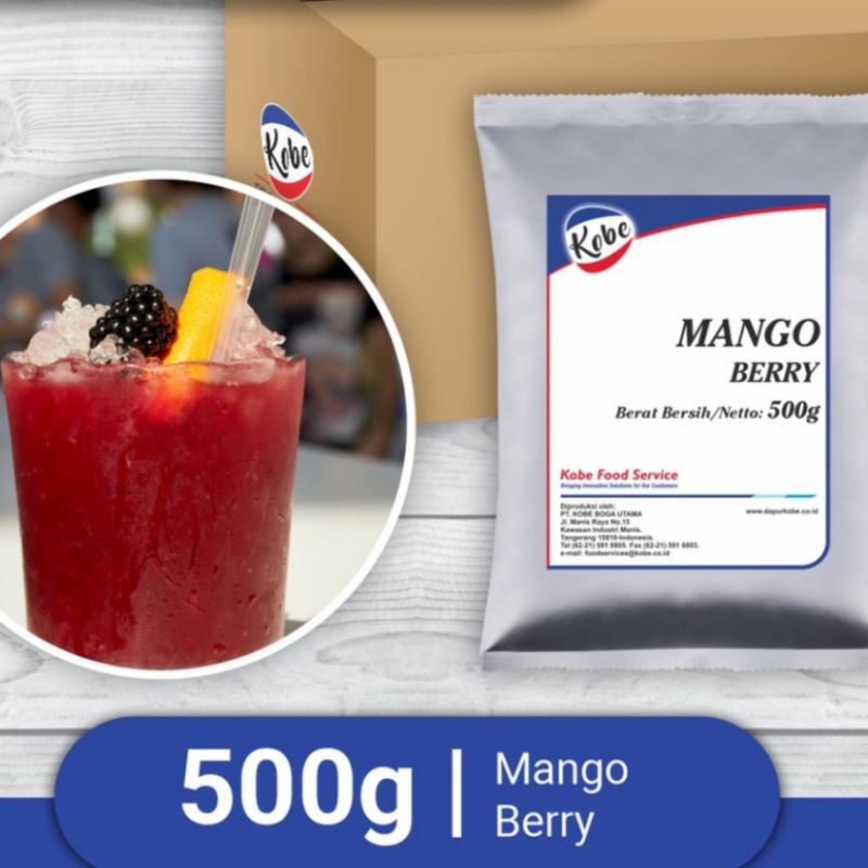 

KOBE Mango Berry 500 gr