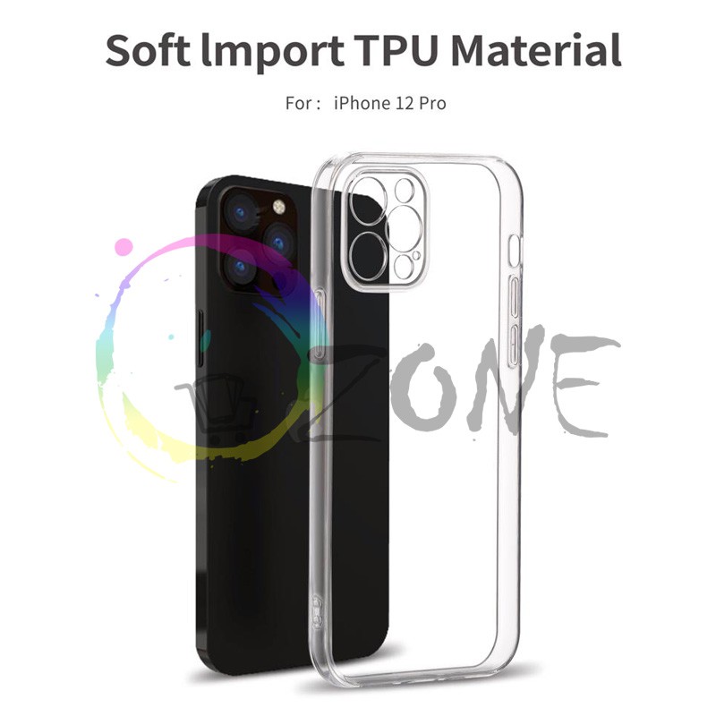 SOFTCASE TRANSPARAN 12 PRO PREMIUM CLEAR SOFT CASE