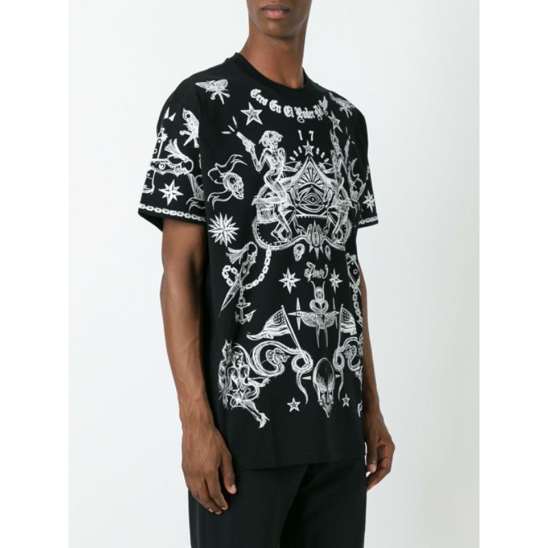 Preloved Givenchy Tattoo Tee Authentic Original Second / Kaos Givenchy