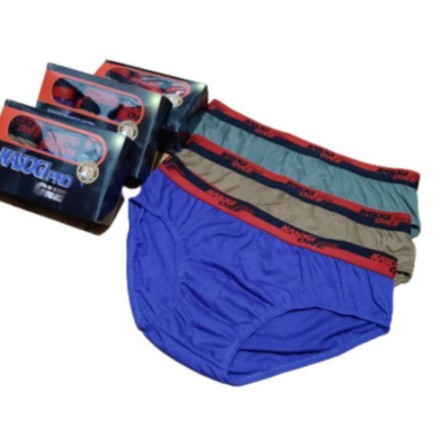 3 Pcs Celana Dalam Kasogi Pro One | CD Karet Boxer Pria Dewasa Laki Laki Underwear Pakaian | Sguna 3 Pcs