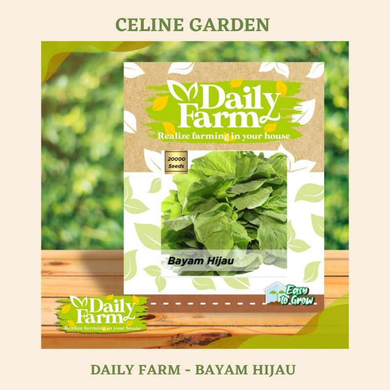 

BIBIT BAYAM / BAYAM HIJAU / DAILY FARM / ORIGINAL