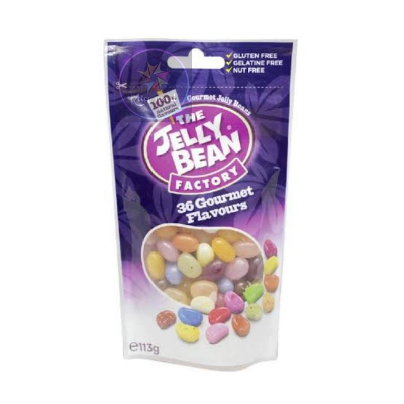 

JELLY BEAN POUCH BAG 113GR/Bebas gula/candy Import