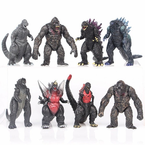 Godzilla Vs King Kong Figure Set Isi 8