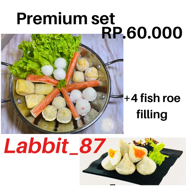 

Premium set shabu shabu and suki