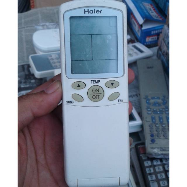 REMOTE REMOT AC HAIER YR-H71 ORIGINAL ASLI