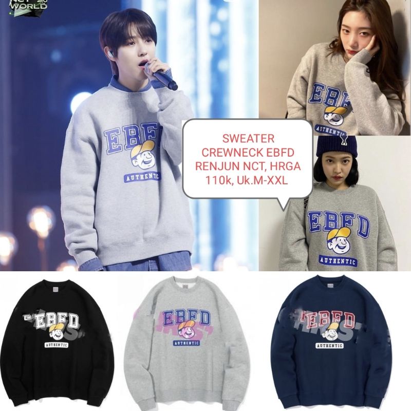 SWEATER CREWNECK RENJUN NCT EBFD