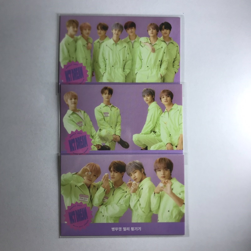 Renjun Jeno Haechan Jaemin Grup Sg’21 Game Card (booked)