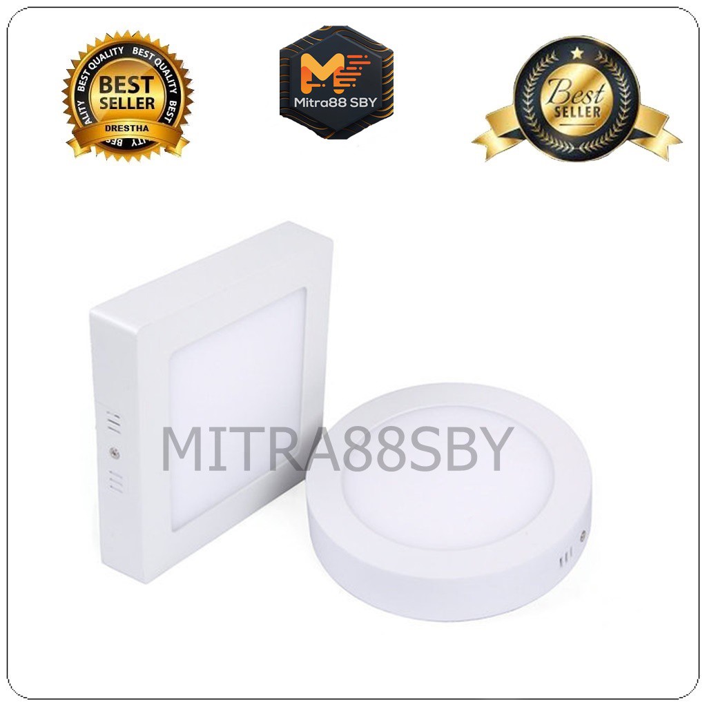 Mitra88sby Lampu Led Downlight outbow KOTAK 6W  12W 18W 24w LED PANEL DOWN LIGHT