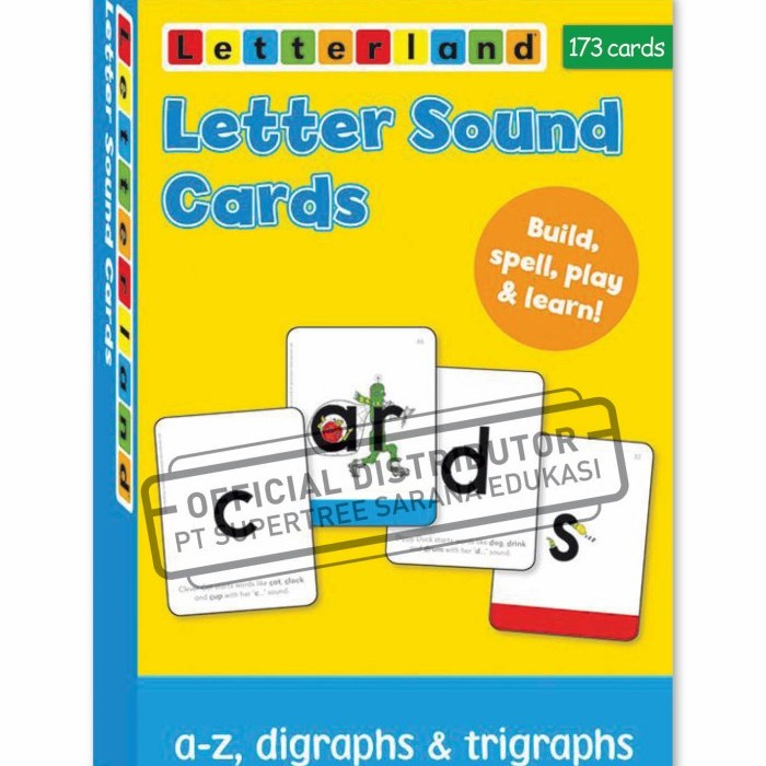 

Letterland Letter Sound Cards ( 173 Cards )
