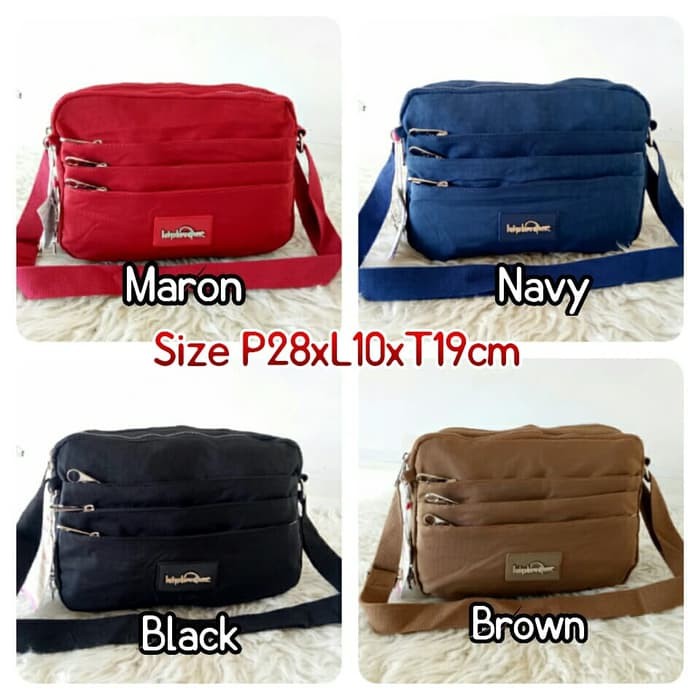Tas Selempang Dada Wanita Model Korea Tekstur Garis Pa998 K804b Import Kipling Polos 6ruang Shopee Indonesia