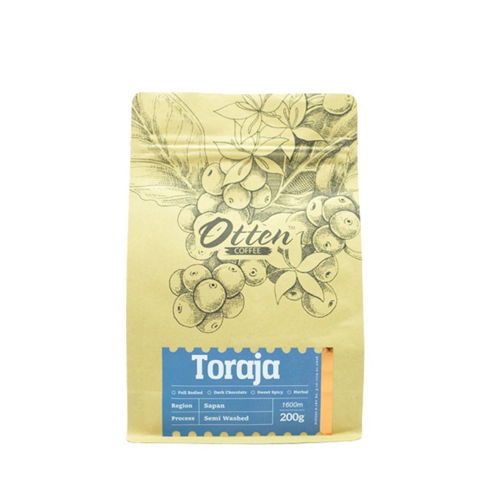 Otten Coffee Toraja Sapan 200g Kopi Arabica - Biji Kopi-2