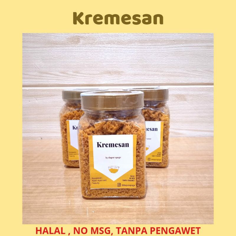 

Kremasan Ayam Crispy Kriuk Kriuk. Homemade Siap Di Santap.