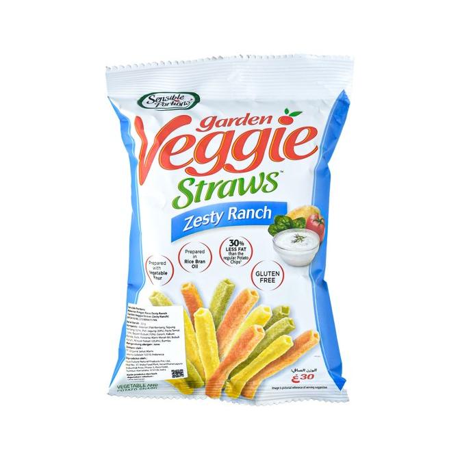 

Garden Veggie Straws Zesty Ranch