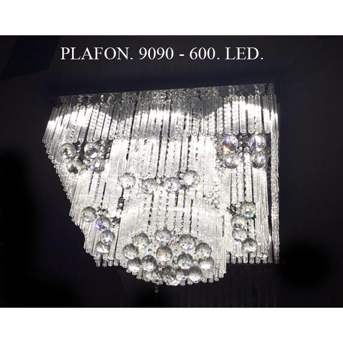 Lampu plafon led kristal / lampu hias / lampu kristal 9090-600