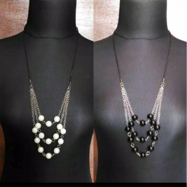 Aksesoris kalung hijab