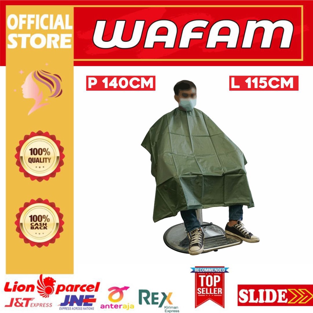 Kain Kep Kip Barber Cape Barber Salon Premium