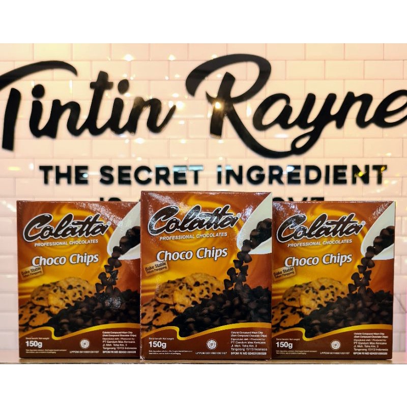 

Colatta Choco Chips Bake Stable Tahan Panggang 150gr