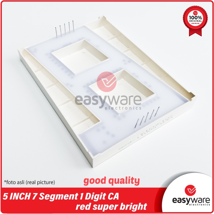 7 Segment 5 INCH CA Super Bright KEM Original LED SEVEN SEGMENT