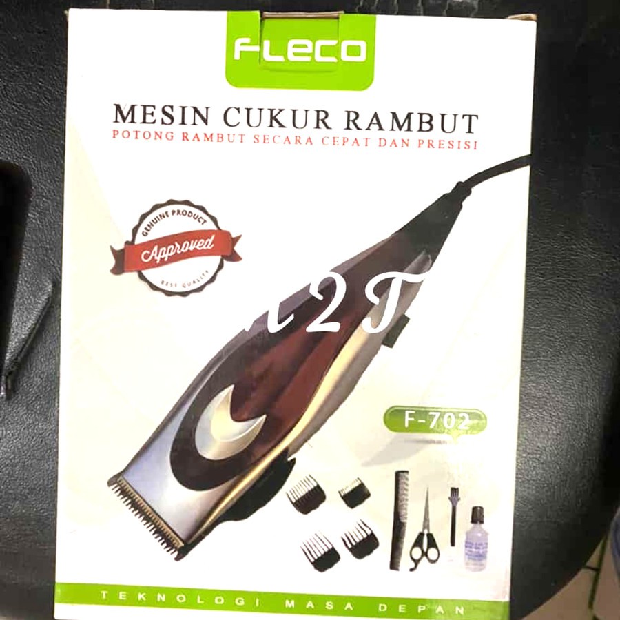 Fleco Alat cukur Rambut Electrik F-702/703 Terlengkap