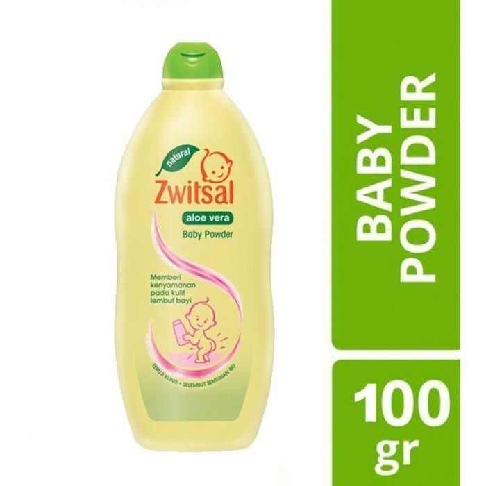 Zwitsal Baby Powder Bedak Bayi 100gr - Aloe Vera