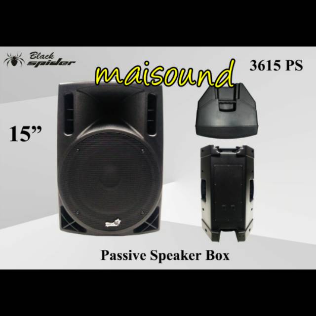 SPEAKER PASIF BLACK SPIDER 15 INCH 3615PS BLACKSPIDER 3615 PS PASIF