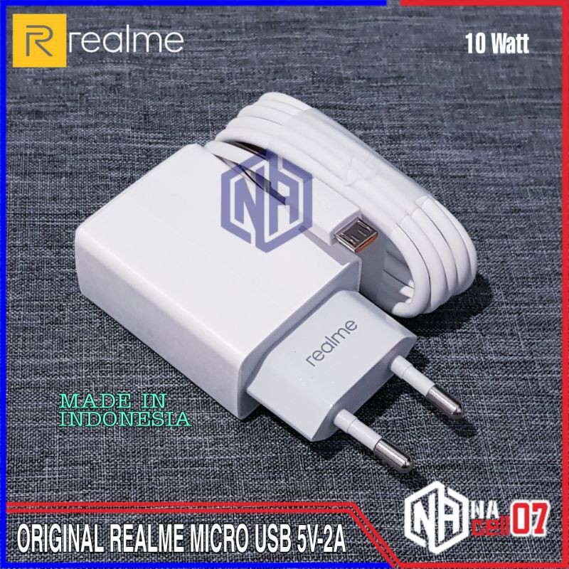 Charger Realme C11 ORIGINAL 100% 10 Watt Micro USB