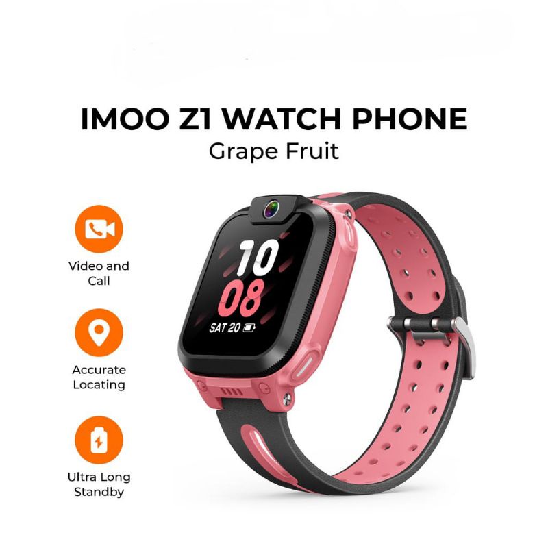 IMOO Z1 WATCH PHONE WATERPROOF IPX8 GARANSI RESMI 1 TAHUN