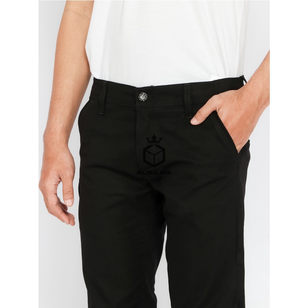 CELANA CHINO PANJANG PRIA POLOS CASUAL PREMIUM QUALITY