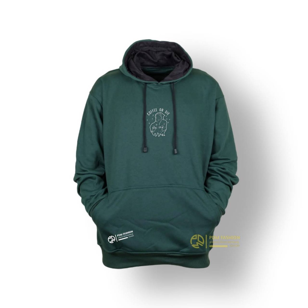 Sweater Hoodie Pria Hign Quality Jaket Hodie Laki laki Dewasa Warna Ijo Botol Switer Hudie Cowk Cwek Oversize