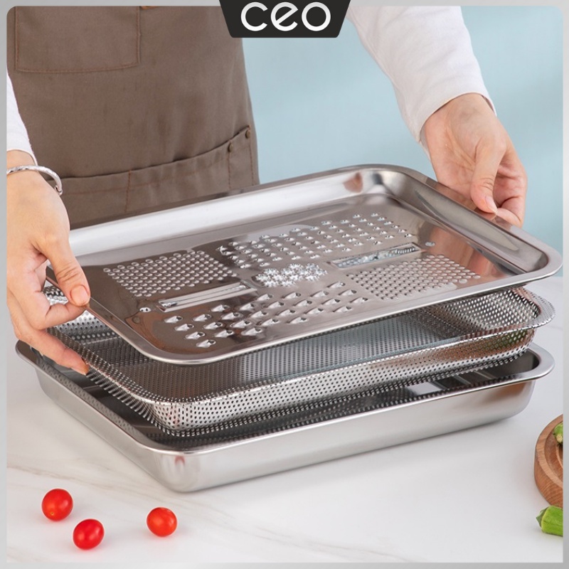 CEO Parutan Wortel Sayur dan Buah - Multifunction 7 in 1 Cutter Pemotong Parutan Buah Sayur