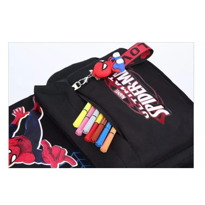 BDKR_TAS - Tas Ransel Anak sekolah Superhero Spiderman Terbaru Populer Favorite Anak tk sd smp HIhg Quality TERMURAH Tas Ransel Anak Sekolah SD Laki Laki Spiderman Ukuran Besar dan Luas IMPORT