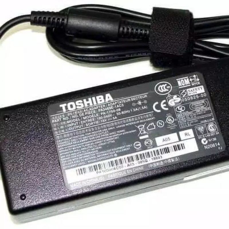 Adaptor Charger Toshiba 15V 5A DC 6.3*3.0 mm for Toshiba M45 M20 M30 A50 M100 M200 M500