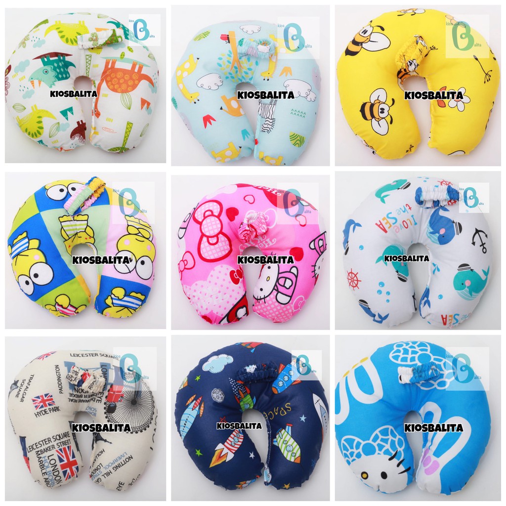 2in1 BANTAL DOT /BANTAL LEHER DOT BAYI / BANTAL LEHER ANAK