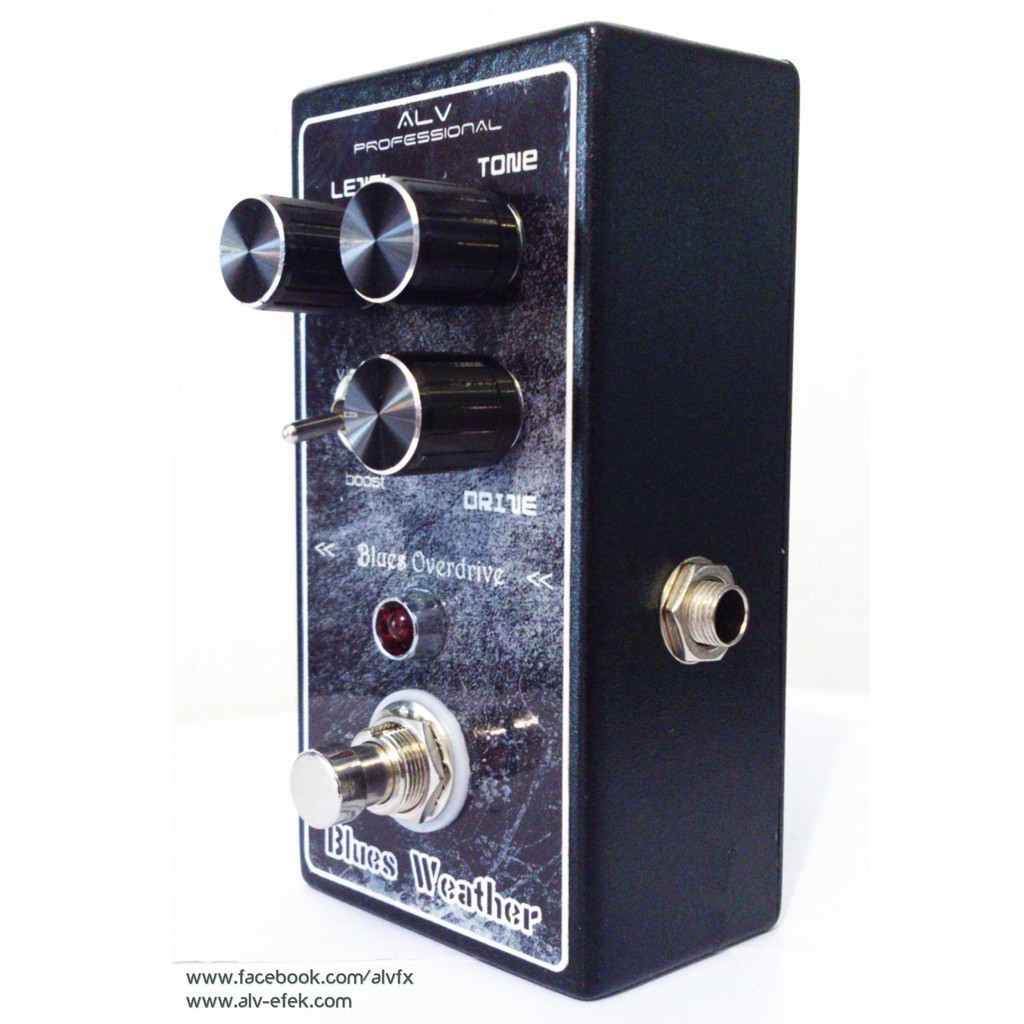 Efek Gitar ALV BluesWeather Overdrive BluesBreaker clone garansi 3 tahun