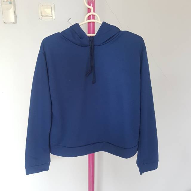 Kaos Hodie Lengan Panjang Polos