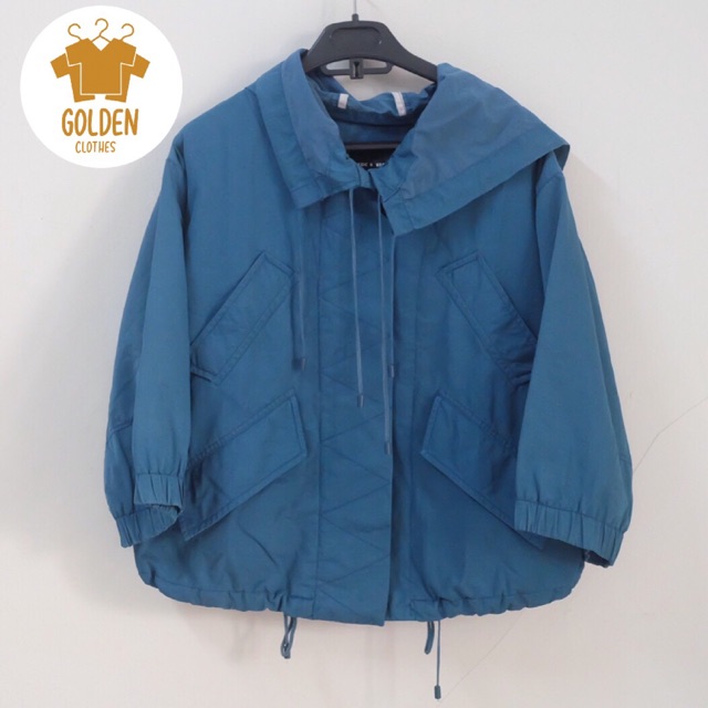 Jaket biru so basic
