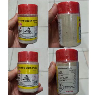 

Cap Elang Bumbu Buah Buahan All Variant 150g / Bumbu Buah Asem Manis / Garam Buah Asam Manis Pedas