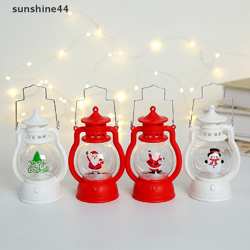 Sunshine Lampu Lentera Minyak Tanah Gaya Retro Untuk Dekorasi Natal / Tahun Baru