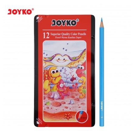 

Pensil Warna Joyko Kaleng 12 Warna