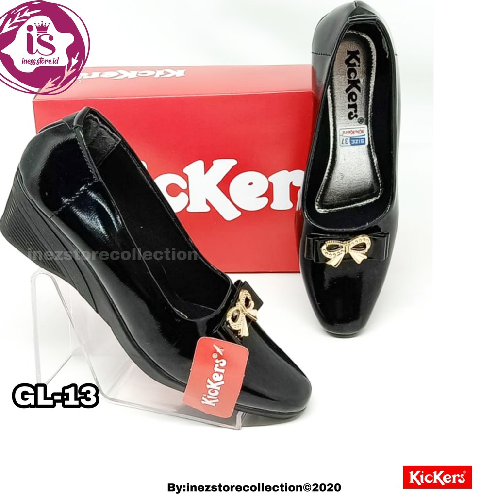 SEPATU FANTOFEL KERJA WANITA KICKERS KODE GL MURAH HARGA GROSIR