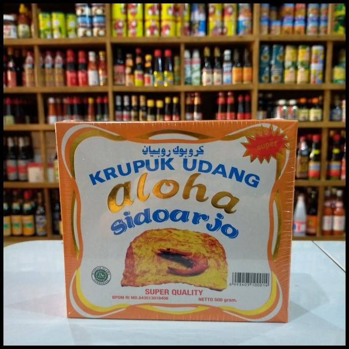 

Aloha Kerupuk Udang Orange Super Quality 500Gr