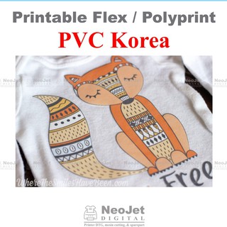  Polyprint  Printable PVC Flex Korea Polyflex Print Sablon  