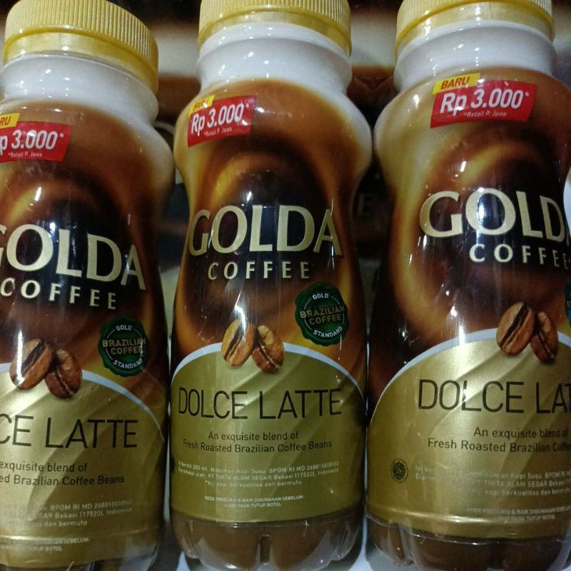 

GOLDA Coffe botol @200ml