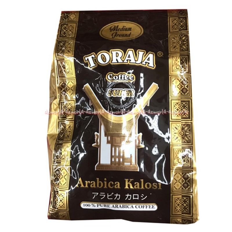 Kopi Toraja Arabica Kalosi Toraja Coffee Medium Ground Pure Arabika 200gram