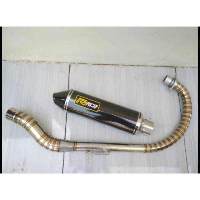 Knalpot rcb for tiger. Gl pro. Megapro. Cb dll