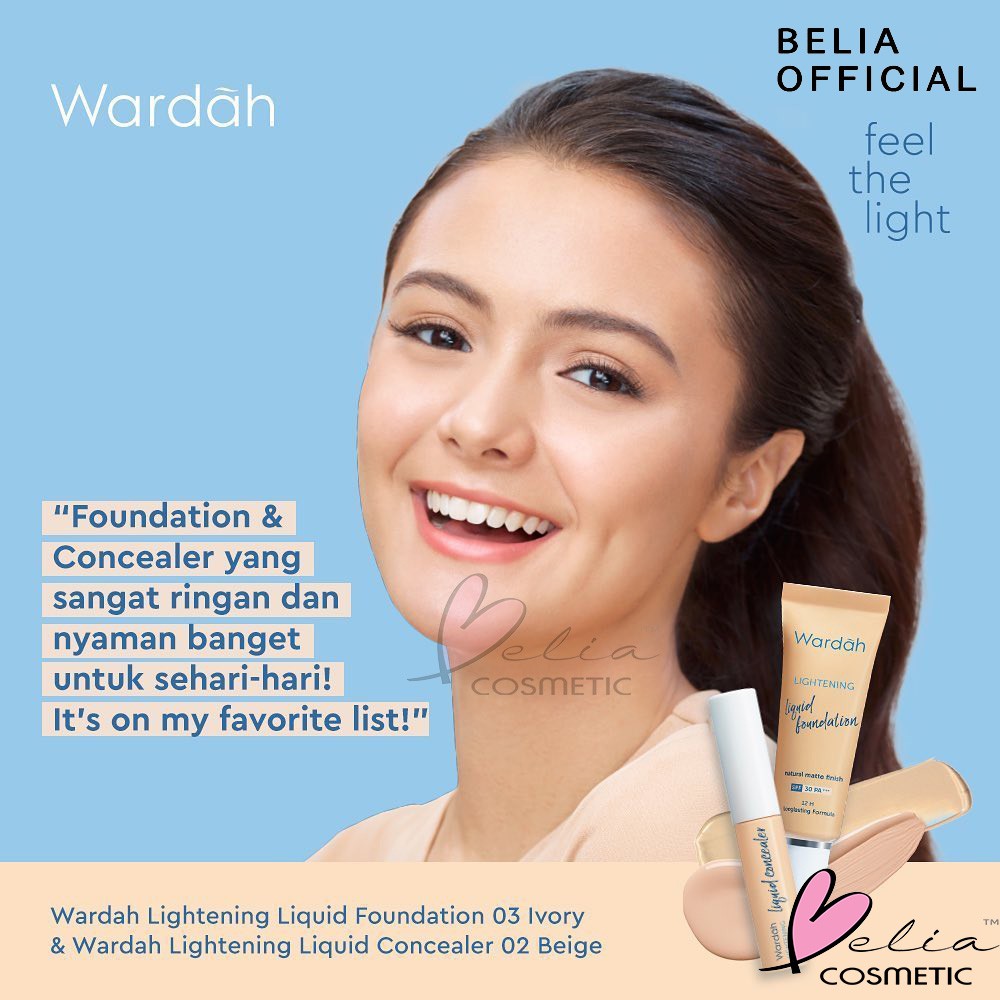 ❤ BELIA ❤ Wardah Lightening Liquid Concealer  BPOM Halal