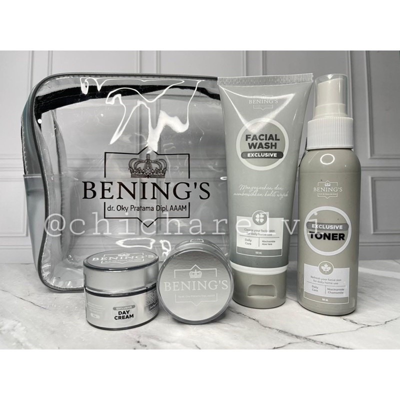 BENING’S SKINCARE / exclusive bening’s skincare by dr oky pratama / BENINGS CLINIC