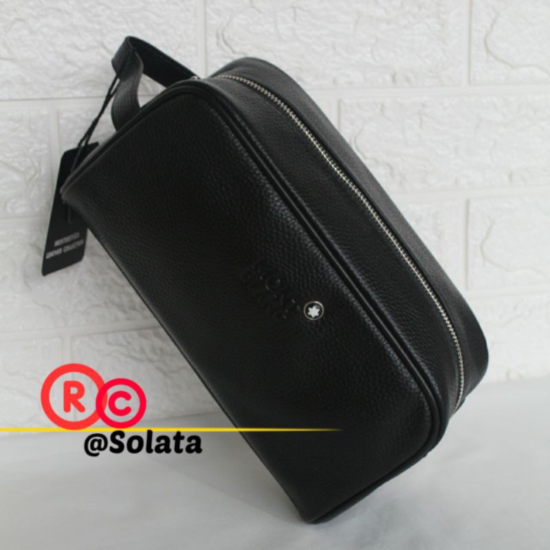 Handbag Pria Wanita / Clutch Pria Wanita Kulit Asli / PouchBag Super