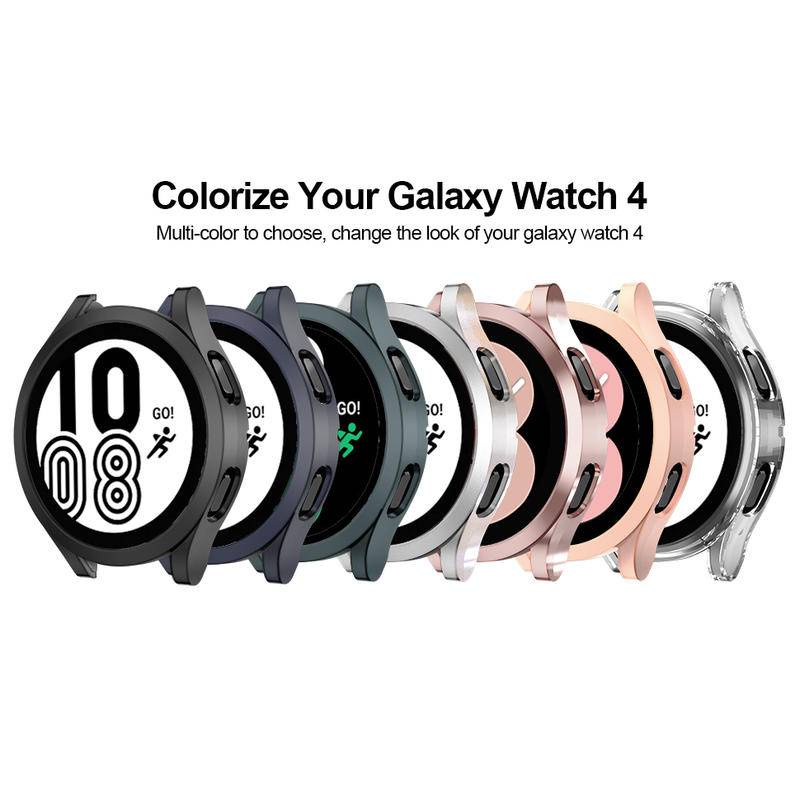 Case Pelindung Bumper Bahan PC Ukuran 40mm 44mm Untuk Samsung Galaxy Watch 5 40mm 44mm